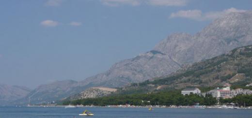 Хорватский город Тучепи — самый южный курорт в Макарской Ривьере Макарска и тучепи на карте