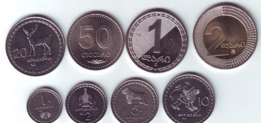 Какая валюта в грузии Грузинские деньги лари