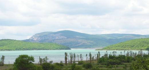 Пресноводные водоёмы Крыма Водохранилище чернореченское крым рыбалка какие рыбы есть